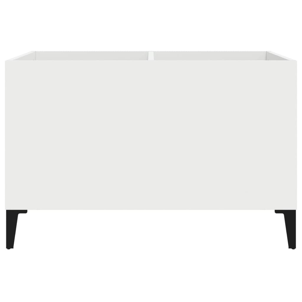 Armoire à disques blanc 74,5x38x48 cm bois d'ingénierie - XIOS