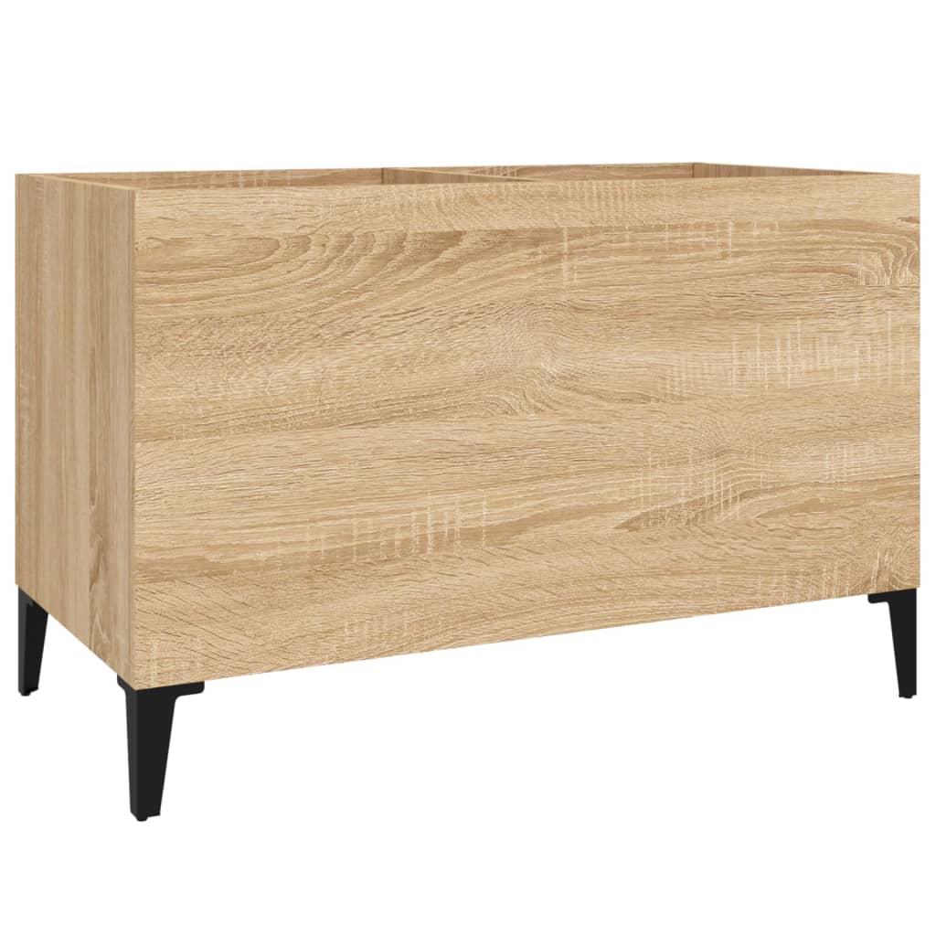 Armoire à disques chêne sonoma 74,5x38x48 cm bois d'ingénierie - XIOS