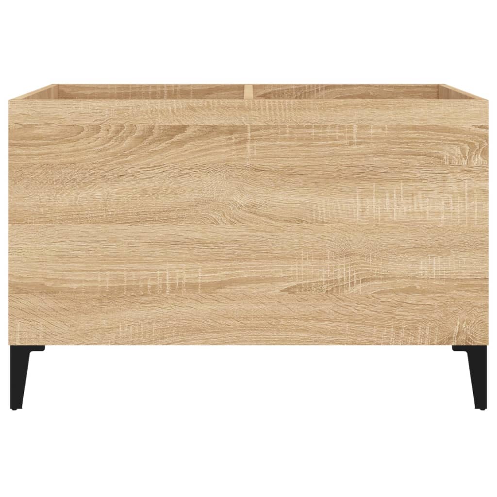 Armoire à disques chêne sonoma 74,5x38x48 cm bois d'ingénierie - XIOS