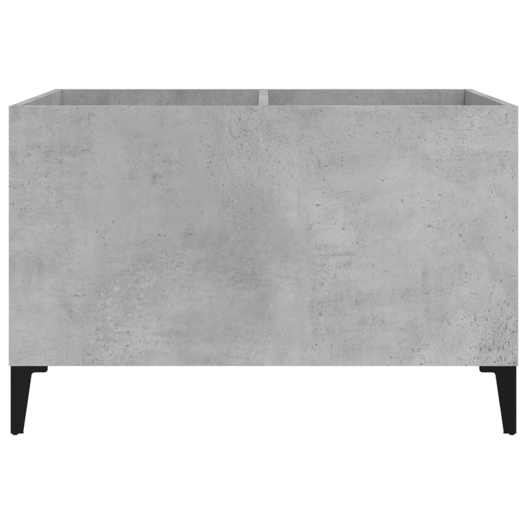 Armoire à disques gris béton 74,5x38x48 cm bois d'ingénierie - XIOS