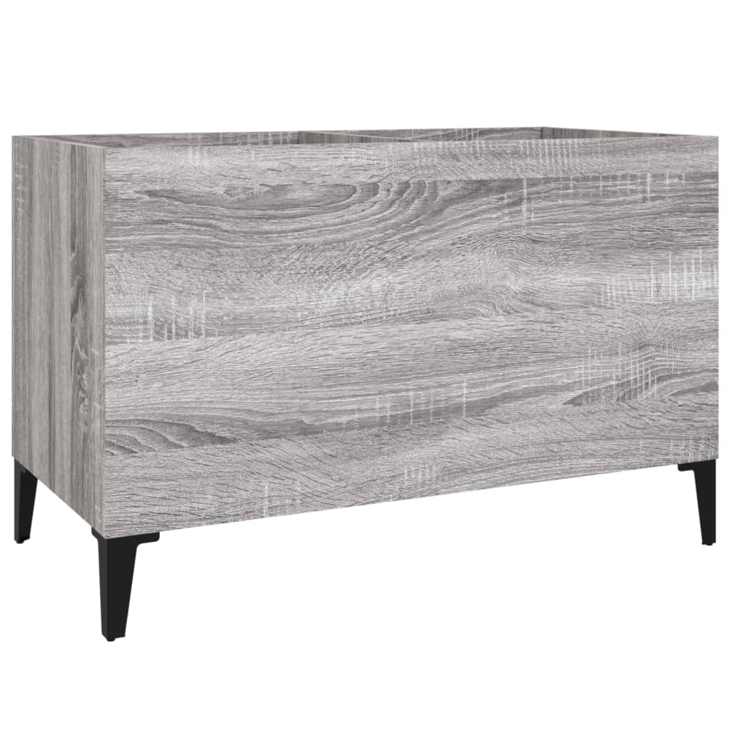 Armoire à disques sonoma gris 74,5x38x48 cm bois d'ingénierie - XIOS