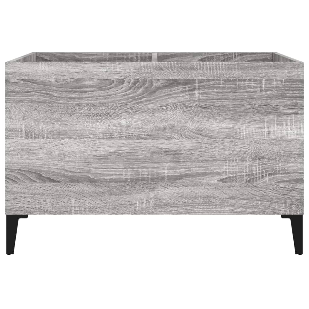 Armoire à disques sonoma gris 74,5x38x48 cm bois d'ingénierie - XIOS