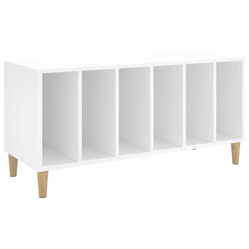 Armoire à disques blanc 100x38x48 cm bois d'ingénierie - XIOS