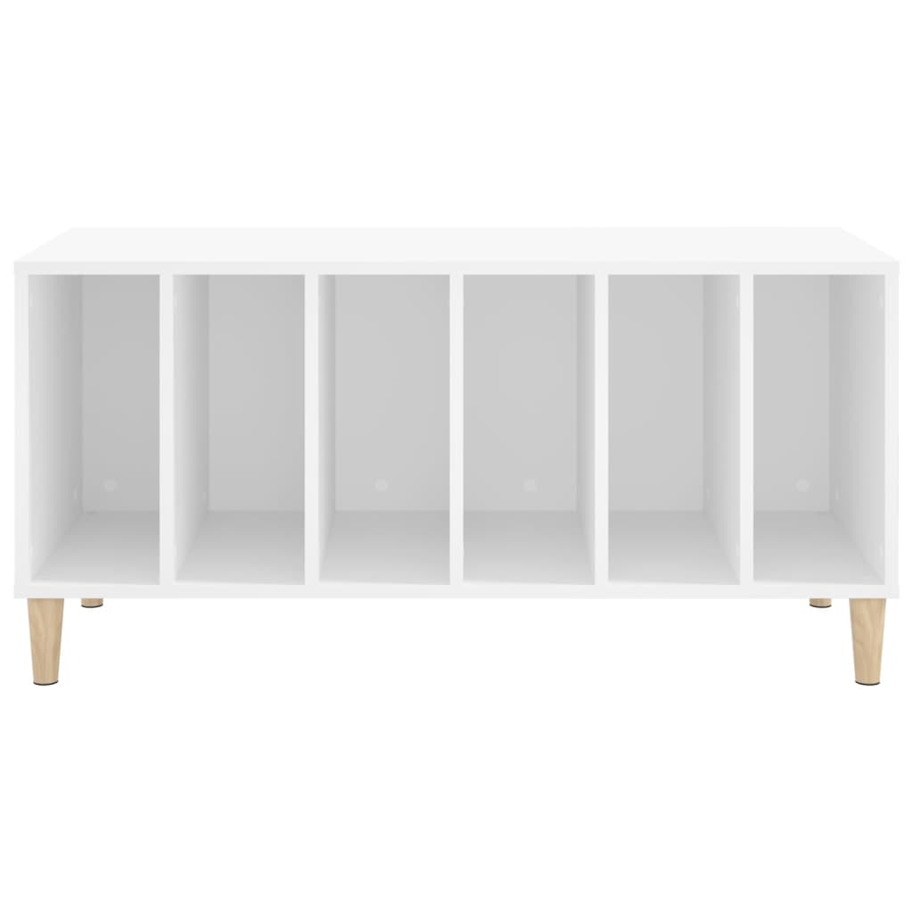 Armoire à disques blanc 100x38x48 cm bois d'ingénierie - XIOS
