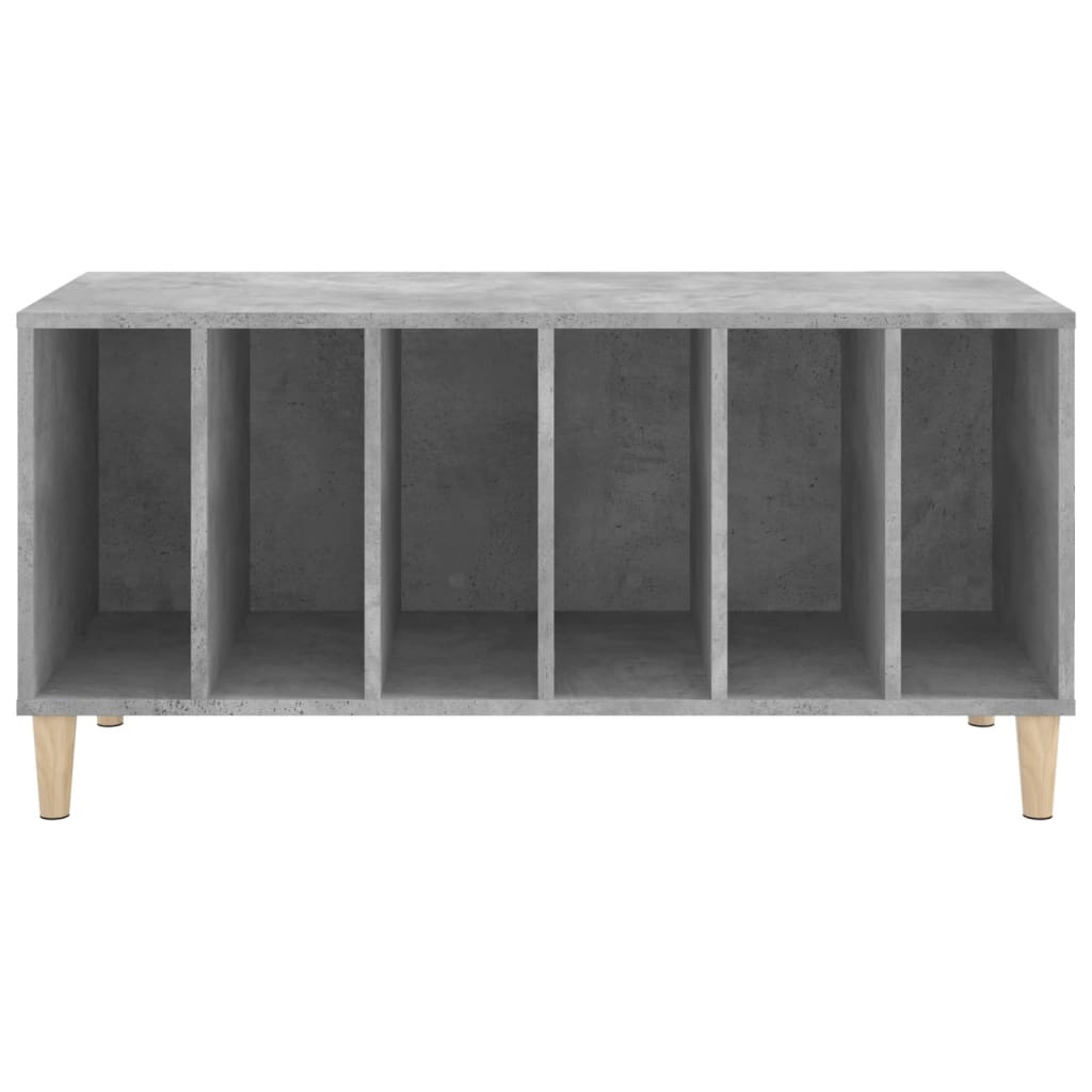 Armoire à disques gris béton 100x38x48 cm bois d'ingénierie - XIOS