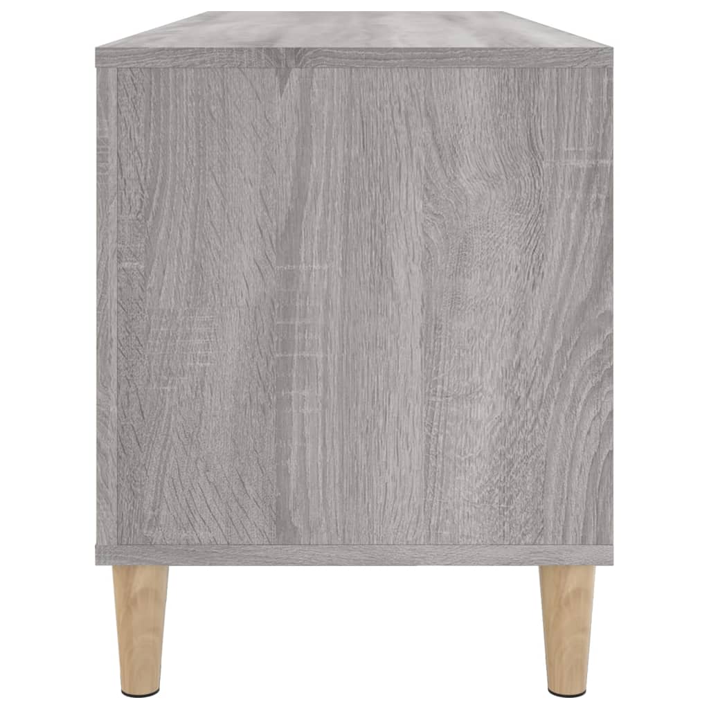 Armoire à disques sonoma gris 100x38x48 cm bois d'ingénierie - XIOS