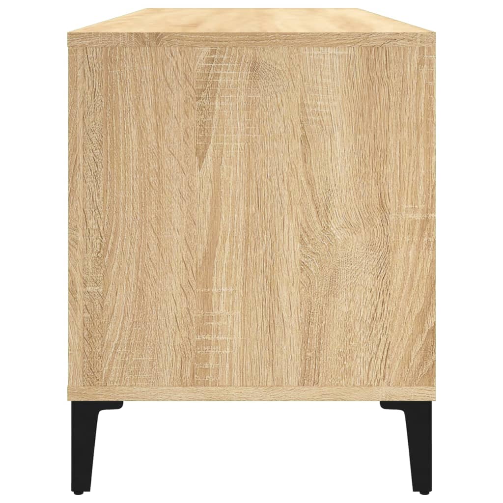 Armoire à disques chêne sonoma 100x38x48 cm bois d'ingénierie - XIOS