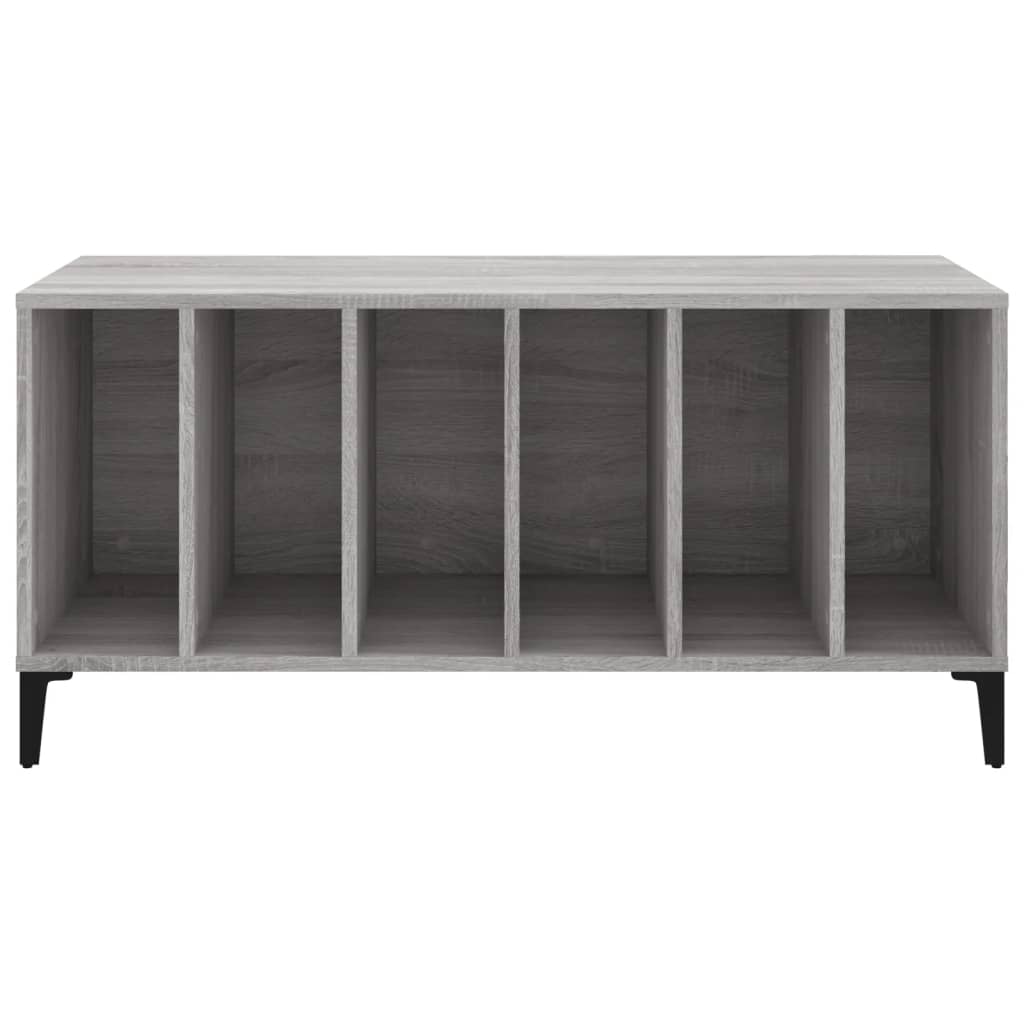 Armoire à disques sonoma gris 100x38x48 cm bois d'ingénierie - XIOS