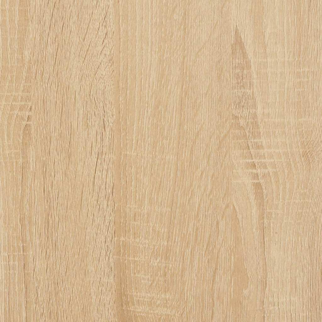Armoire à disques chêne sonoma 84,5x38x89 cm bois d'ingénierie - XIOS