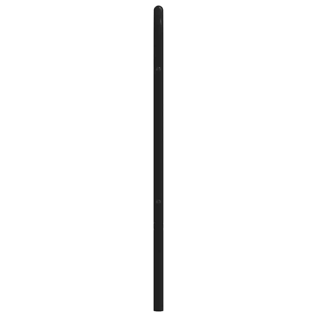 Tête de lit métal noir 193 cm - XIOS