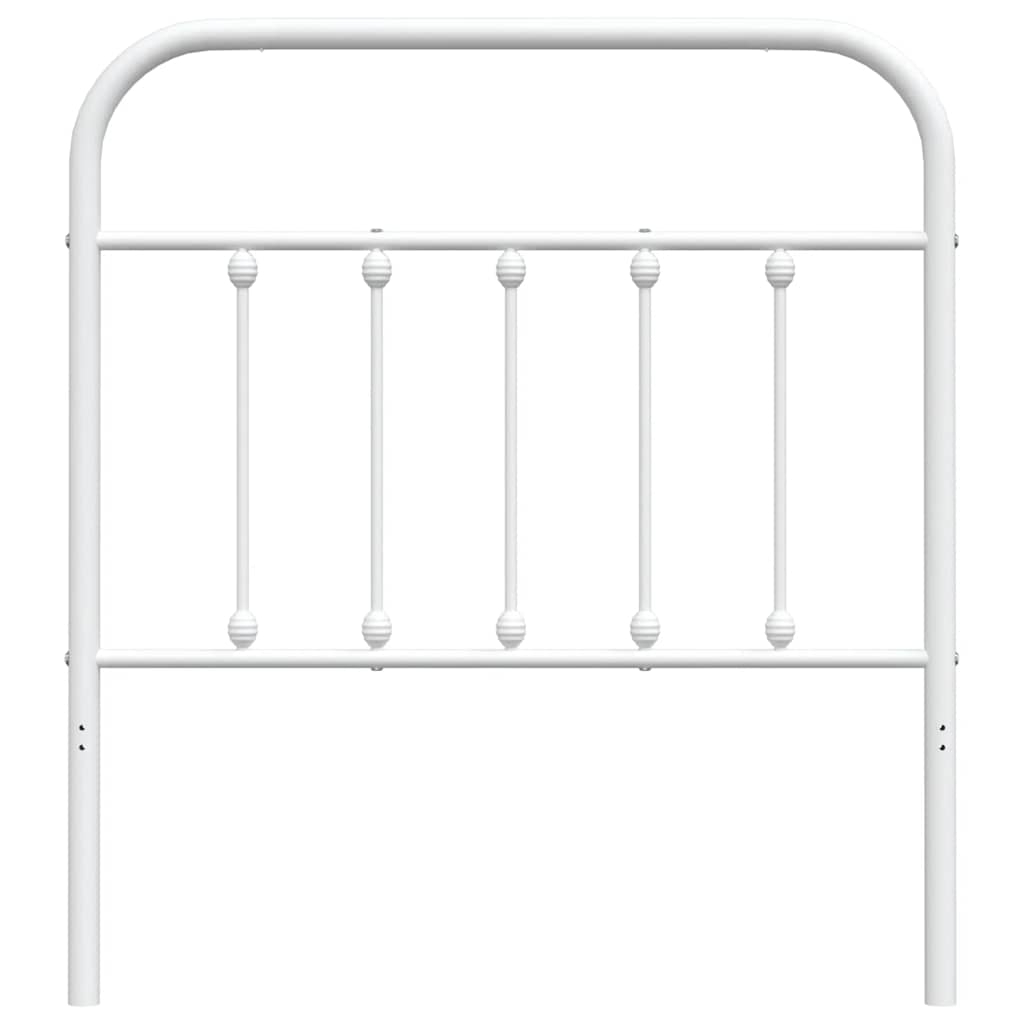 Tête de lit métal blanc 90 cm - XIOS