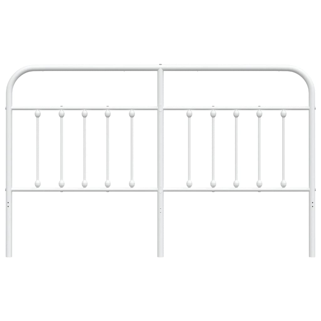 Tête de lit métal blanc 160 cm - XIOS