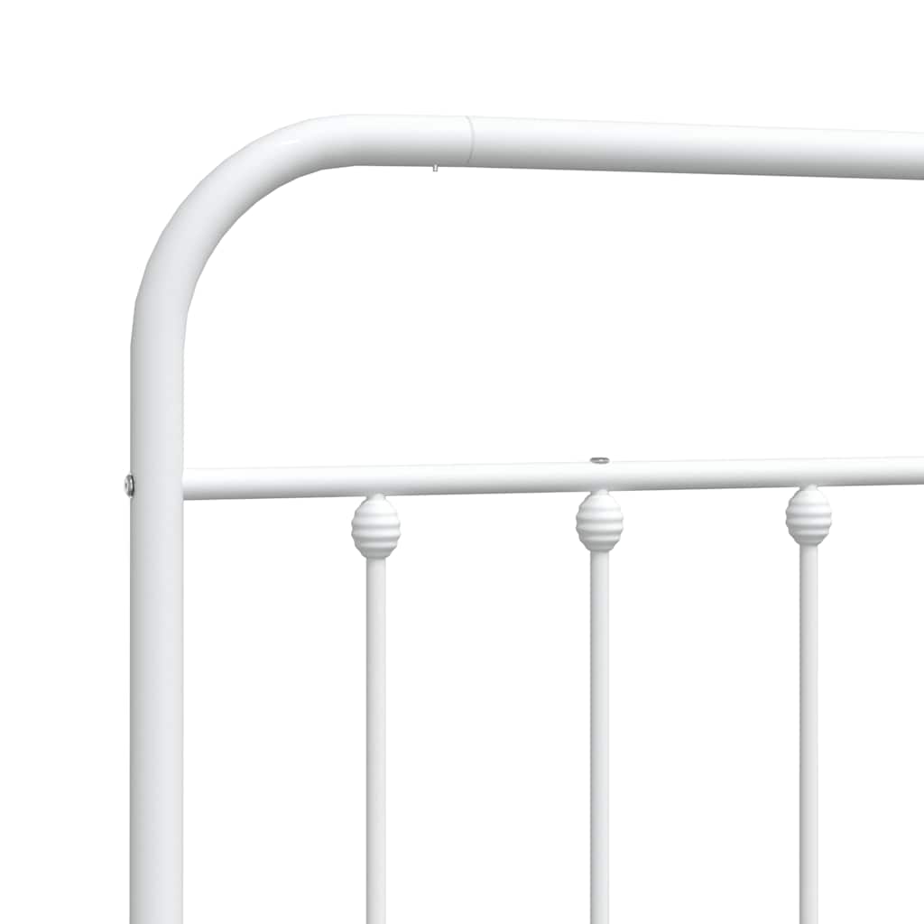 Tête de lit métal blanc 180 cm - XIOS