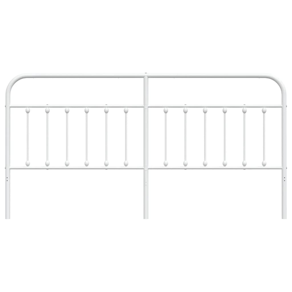 Tête de lit métal blanc 200 cm - XIOS