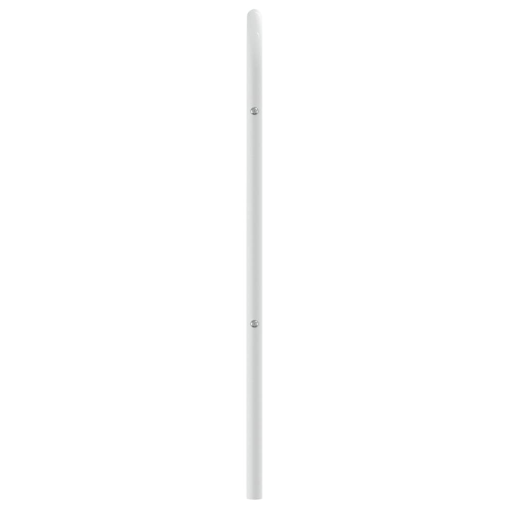 Tête de lit métal blanc 200 cm - XIOS
