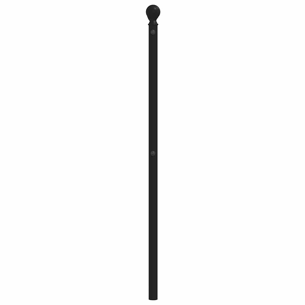 Tête de lit métal noir 193 cm - XIOS