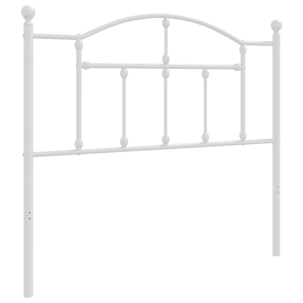 Tête de lit métal blanc 100 cm - XIOS
