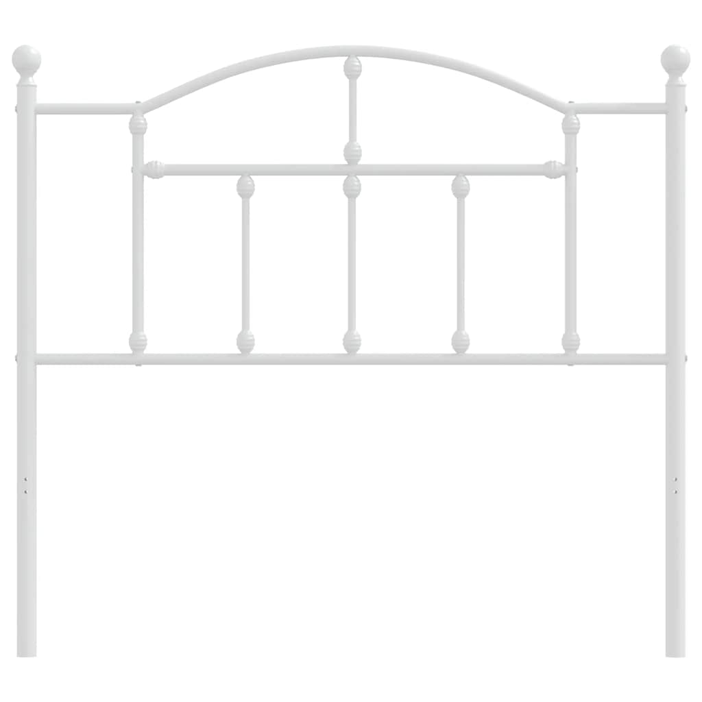 Tête de lit métal blanc 100 cm - XIOS
