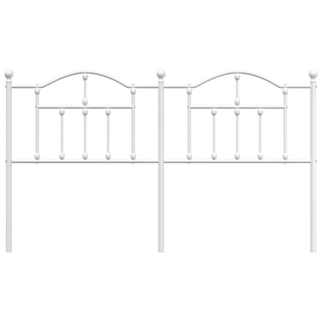 Tête de lit métal blanc 160 cm - XIOS