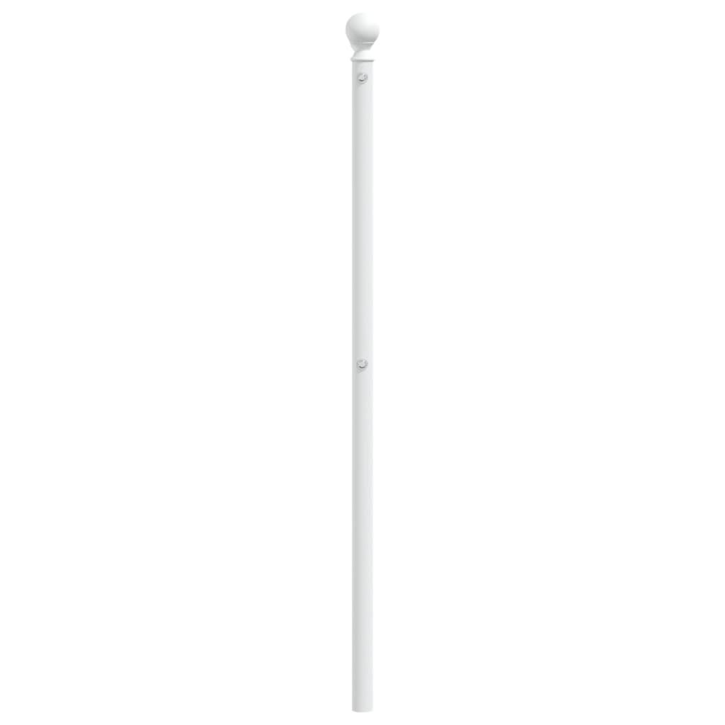 Tête de lit métal blanc 200 cm - XIOS