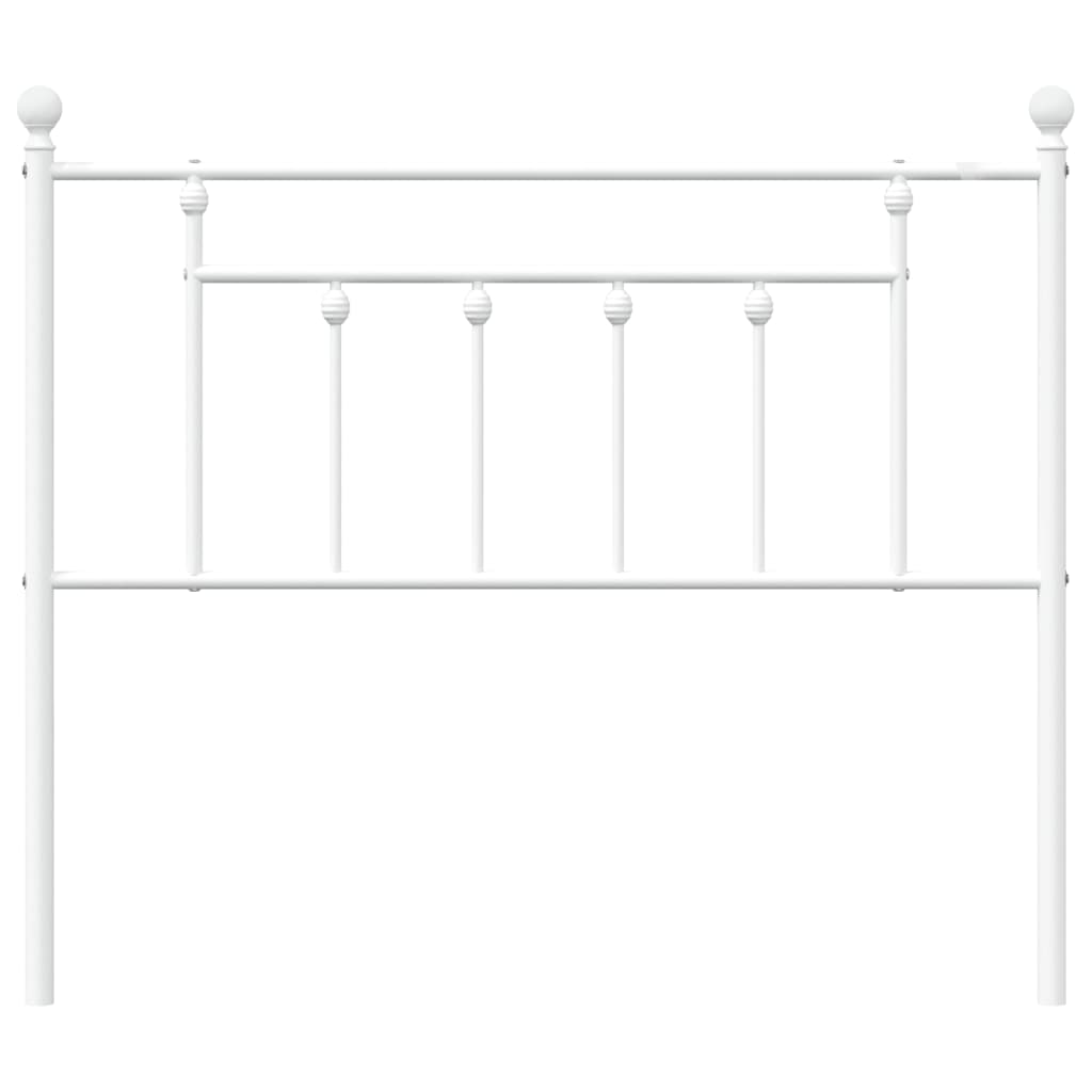 Tête de lit métal blanc 100 cm - XIOS