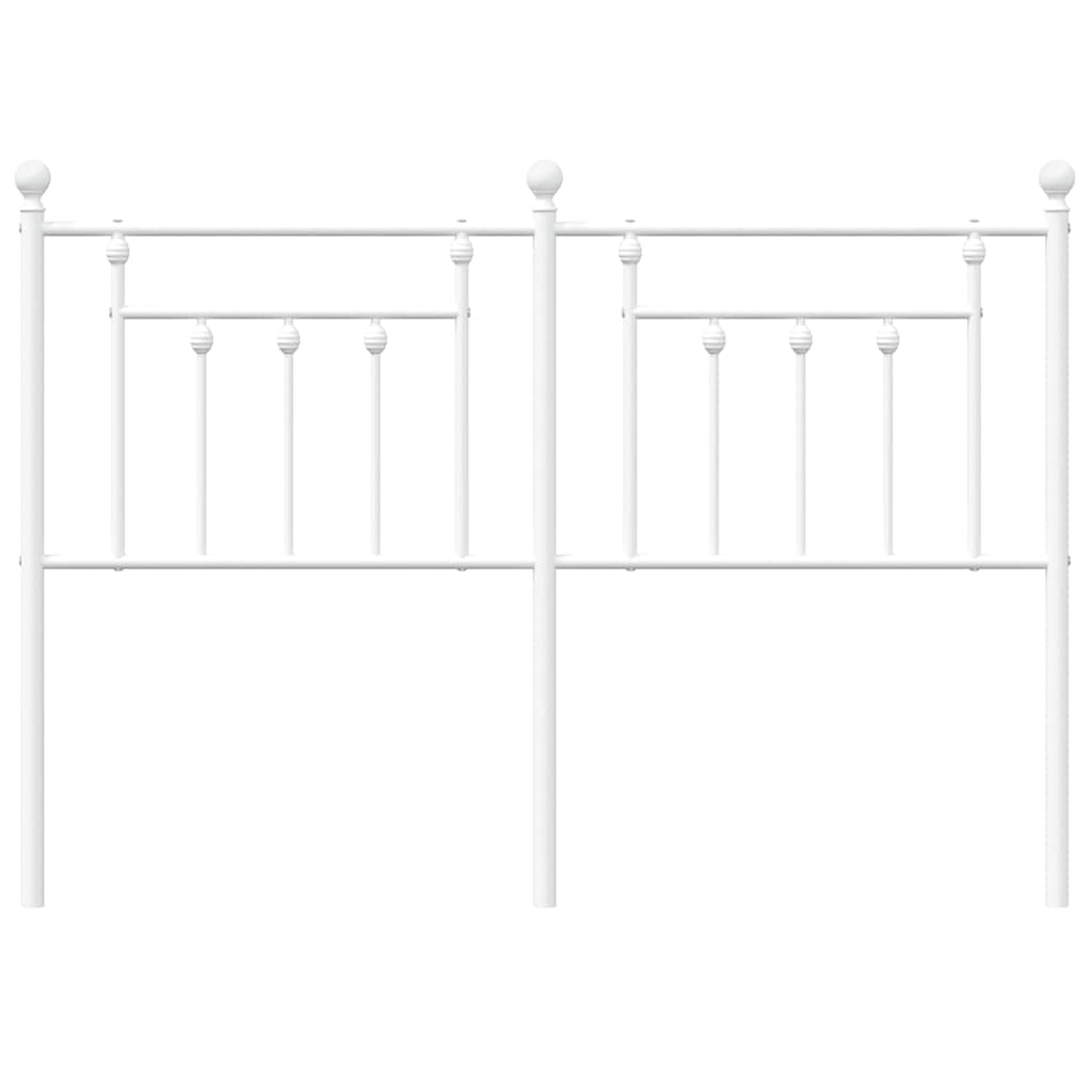 Tête de lit métal blanc 135 cm - XIOS