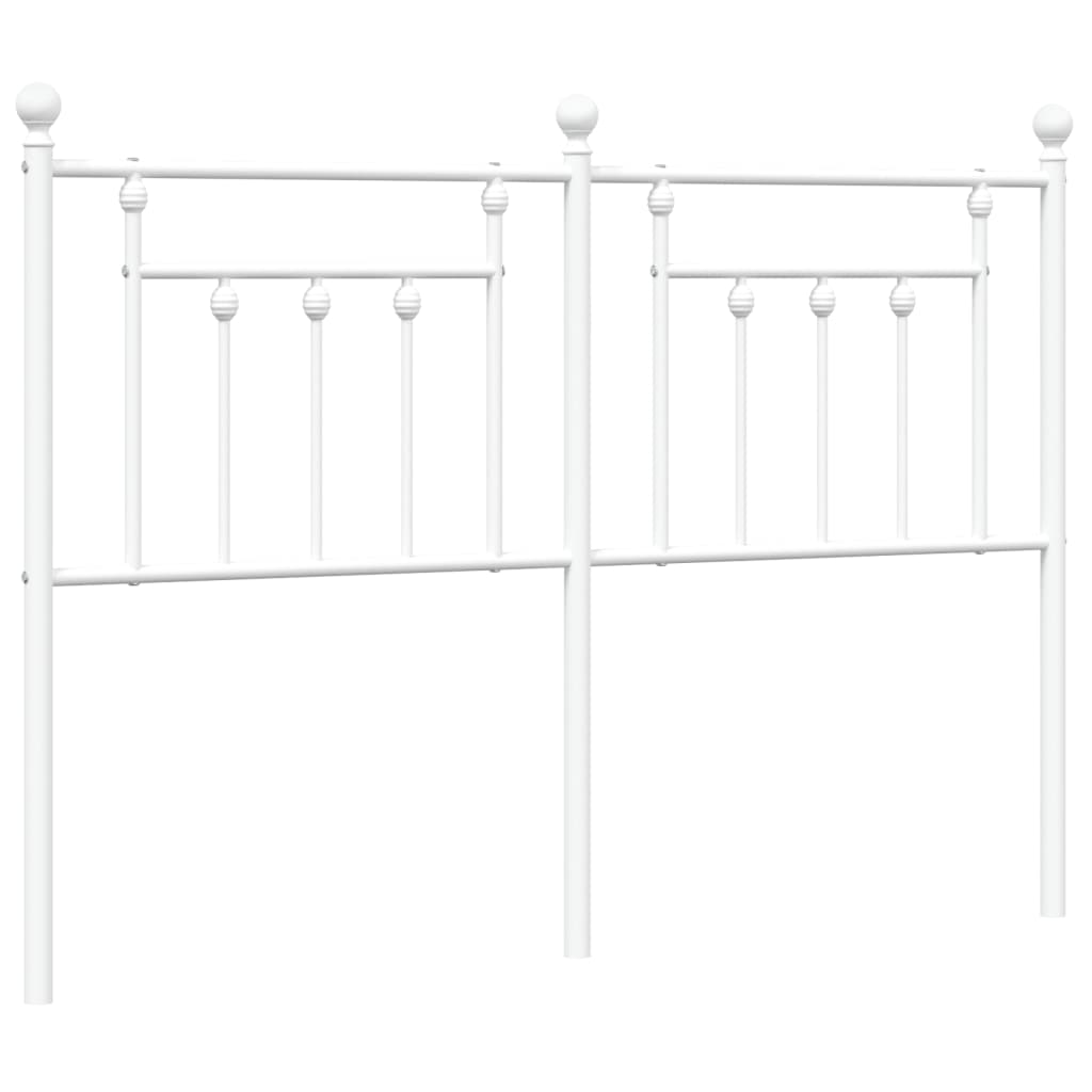 Tête de lit métal blanc 140 cm - XIOS