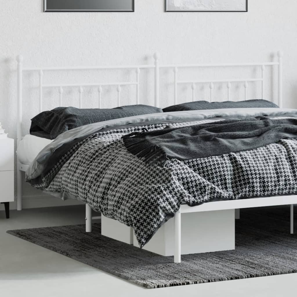 Tête de lit métal blanc 200 cm - XIOS