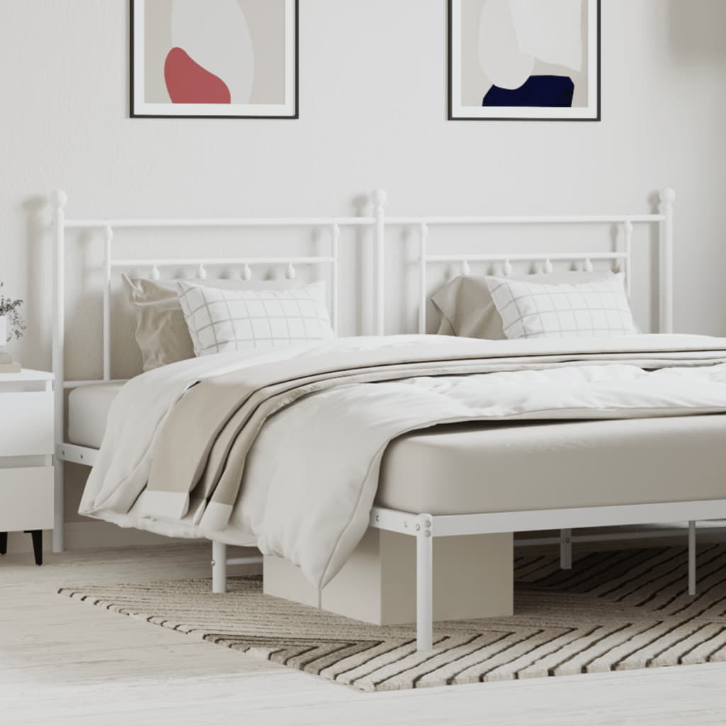 Tête de lit métal blanc 200 cm - XIOS