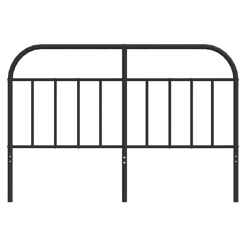 Tête de lit métal noir 150 cm - XIOS