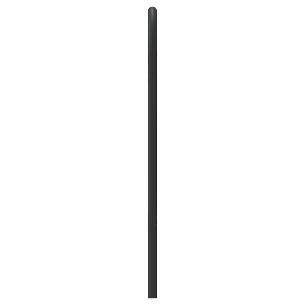 Tête de lit métal noir 150 cm - XIOS