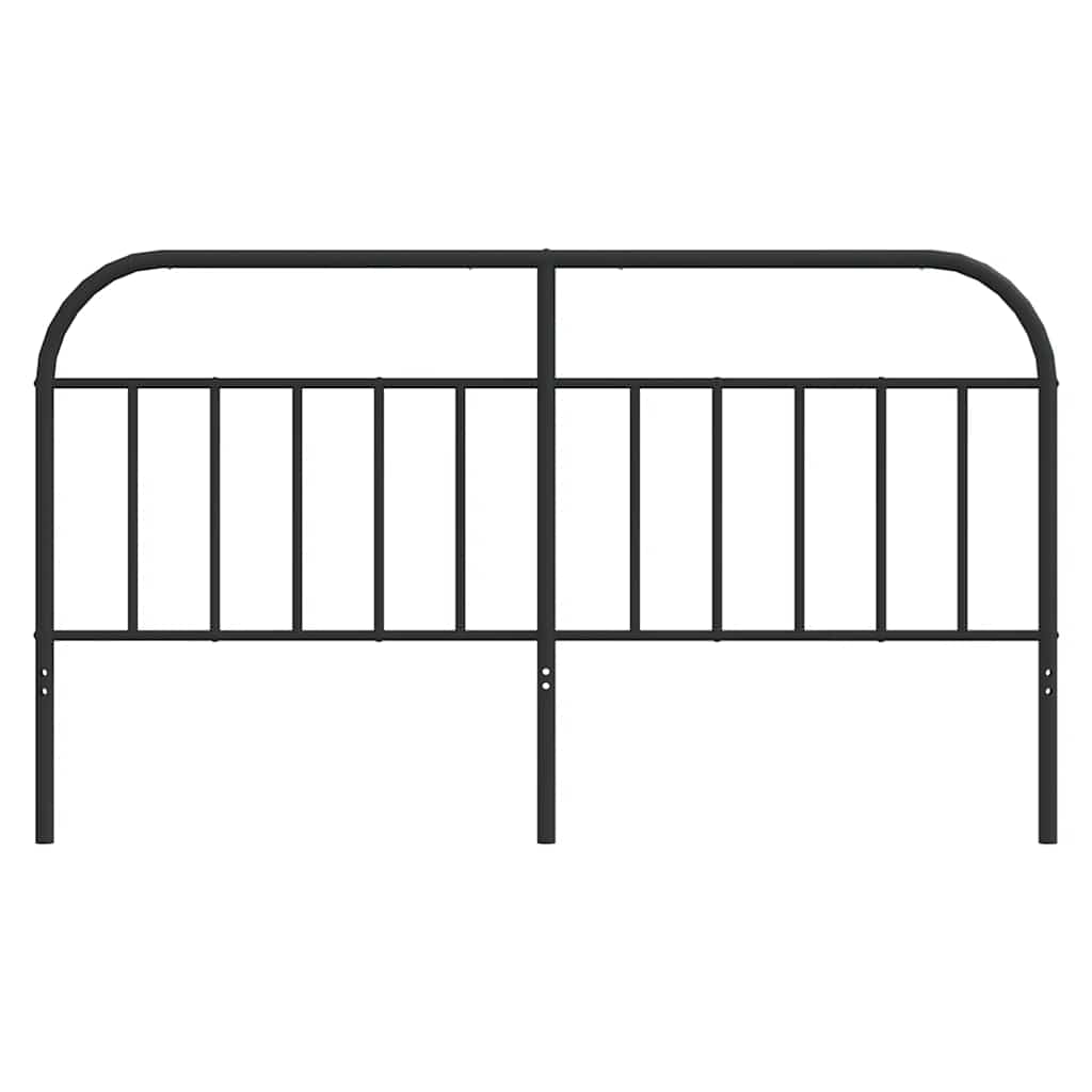 Tête de lit métal noir 180 cm - XIOS