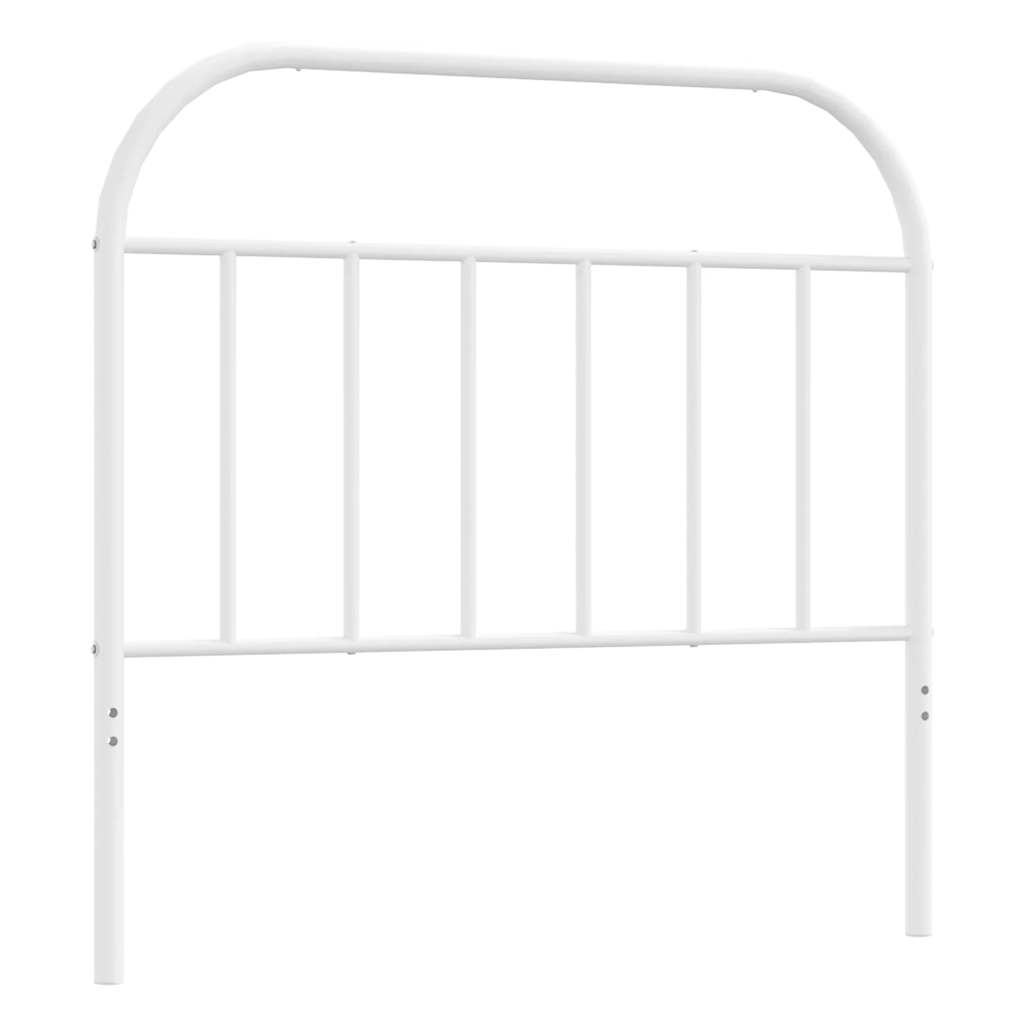 Tête de lit métal blanc 100 cm - XIOS