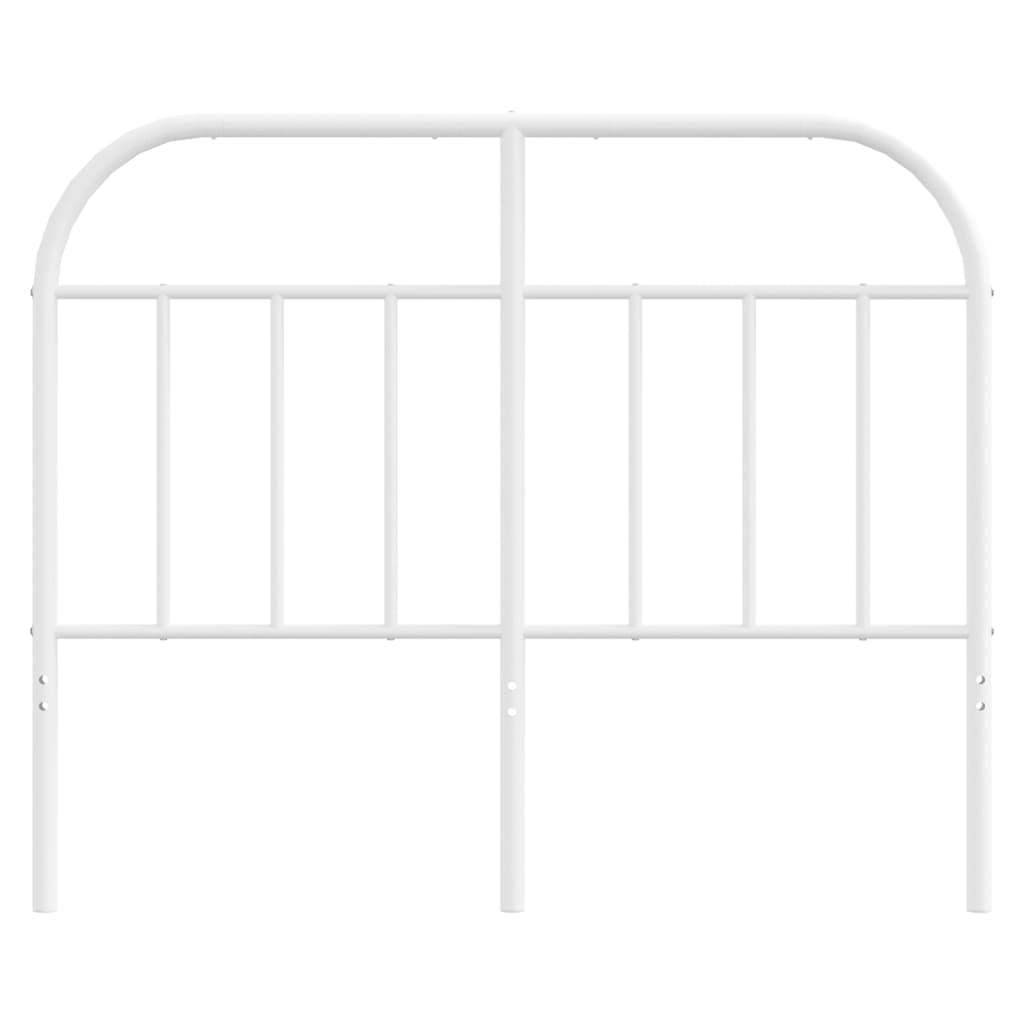 Tête de lit métal blanc 120 cm - XIOS