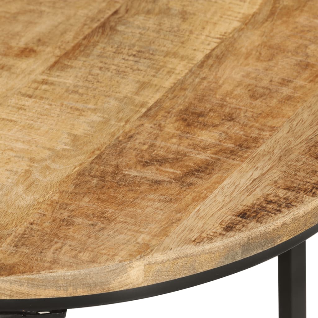 Tables gigognes 3 pcs bois de manguier massif brut - XIOS