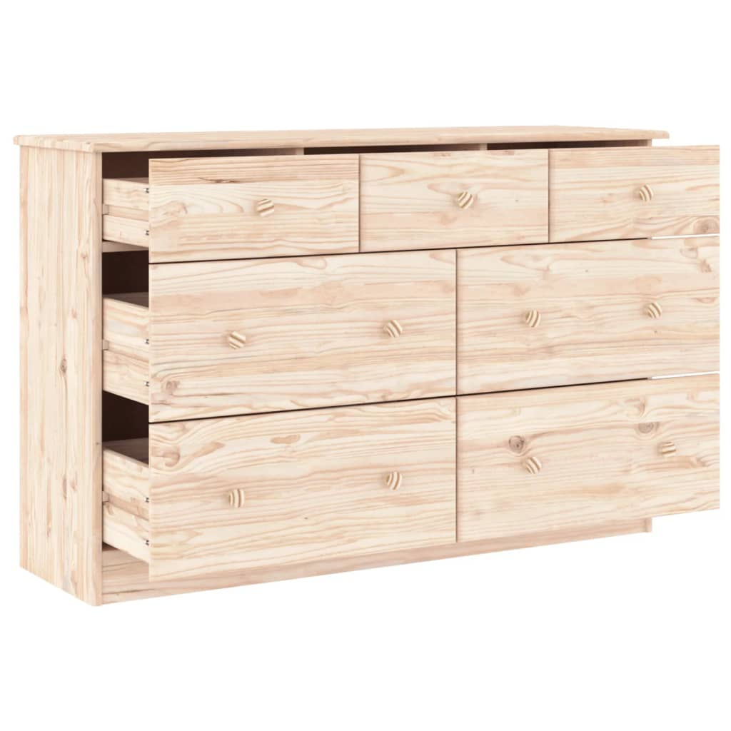 Commode ALTA 112x35x73 cm bois massif de pin - XIOS