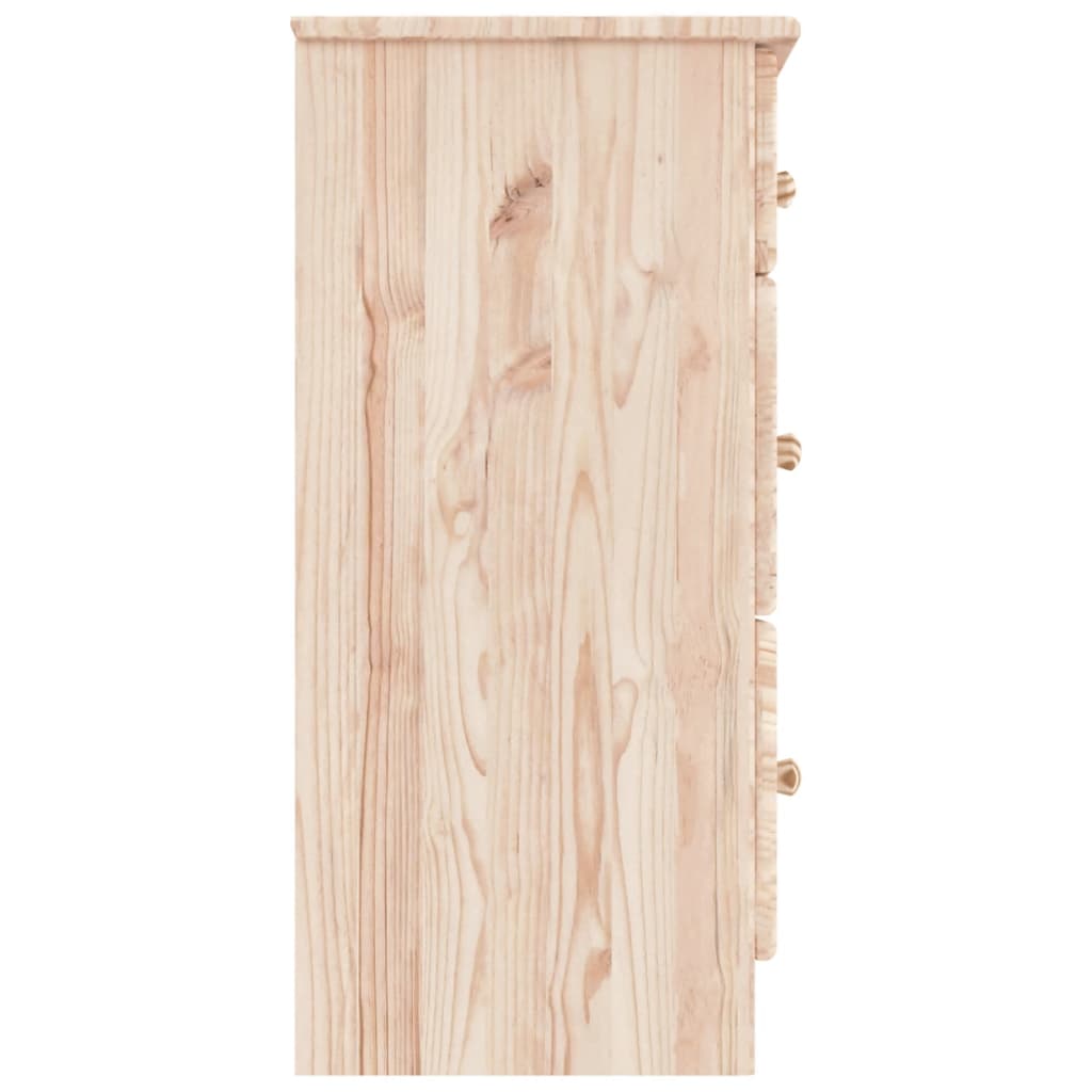 Commode ALTA 112x35x73 cm bois massif de pin - XIOS