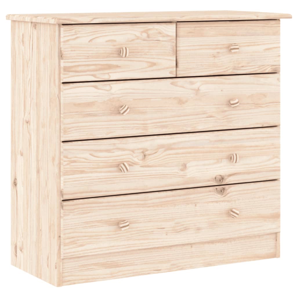 Commode ALTA 77x35x73 cm bois massif de pin - XIOS