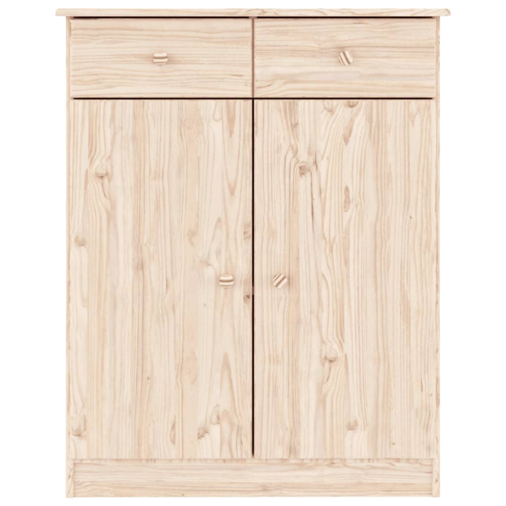 Armoire à chaussures ALTA 77x35x96 cm bois massif de pin - XIOS