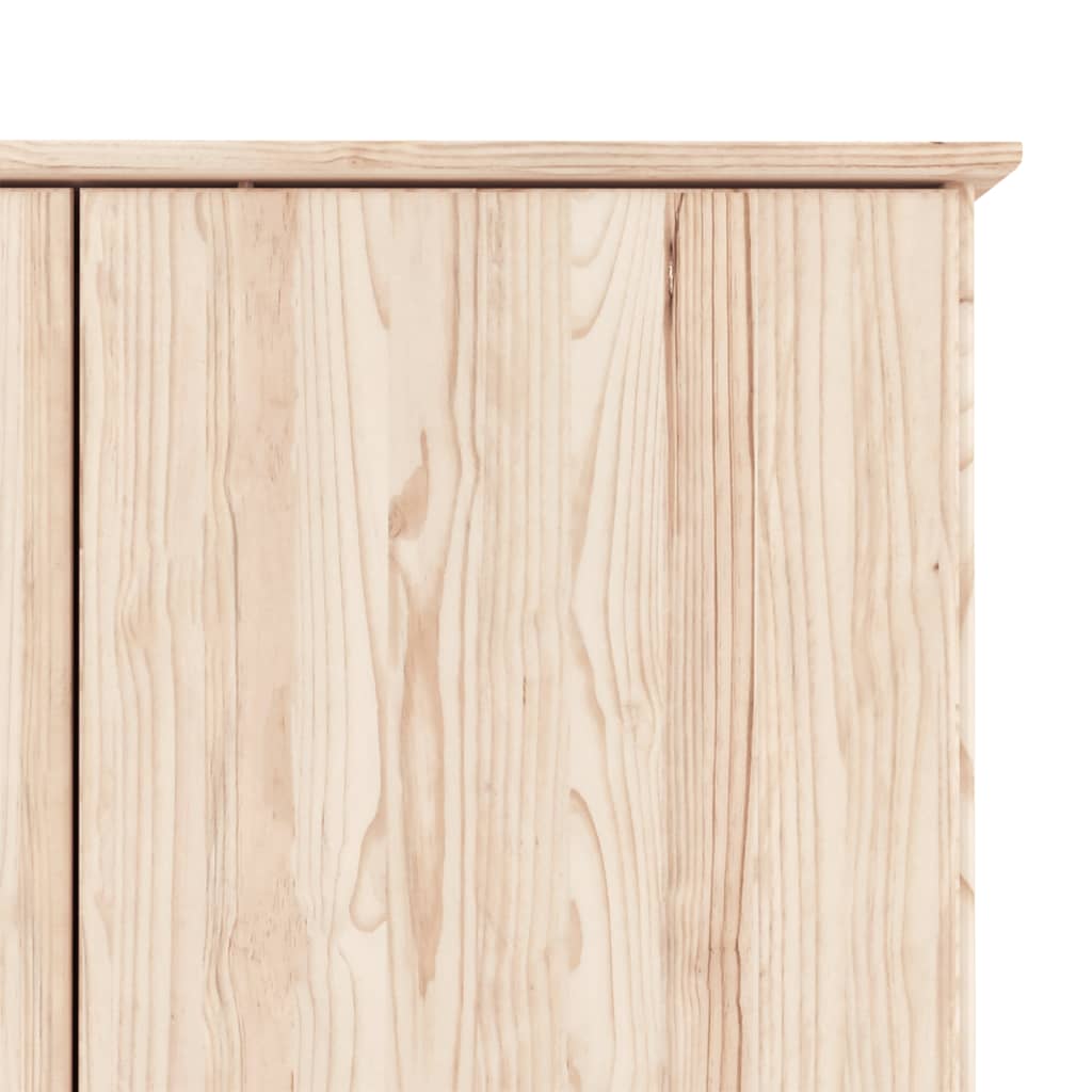 Garde-robe ALTA 90x55x170 cm bois massif de pin - XIOS