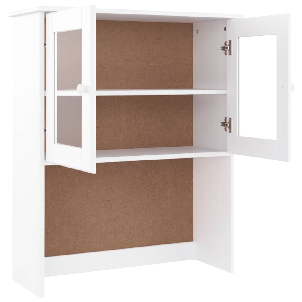 Dessus de commode ALTA blanc 77x30x92 cm bois massif de pin - XIOS