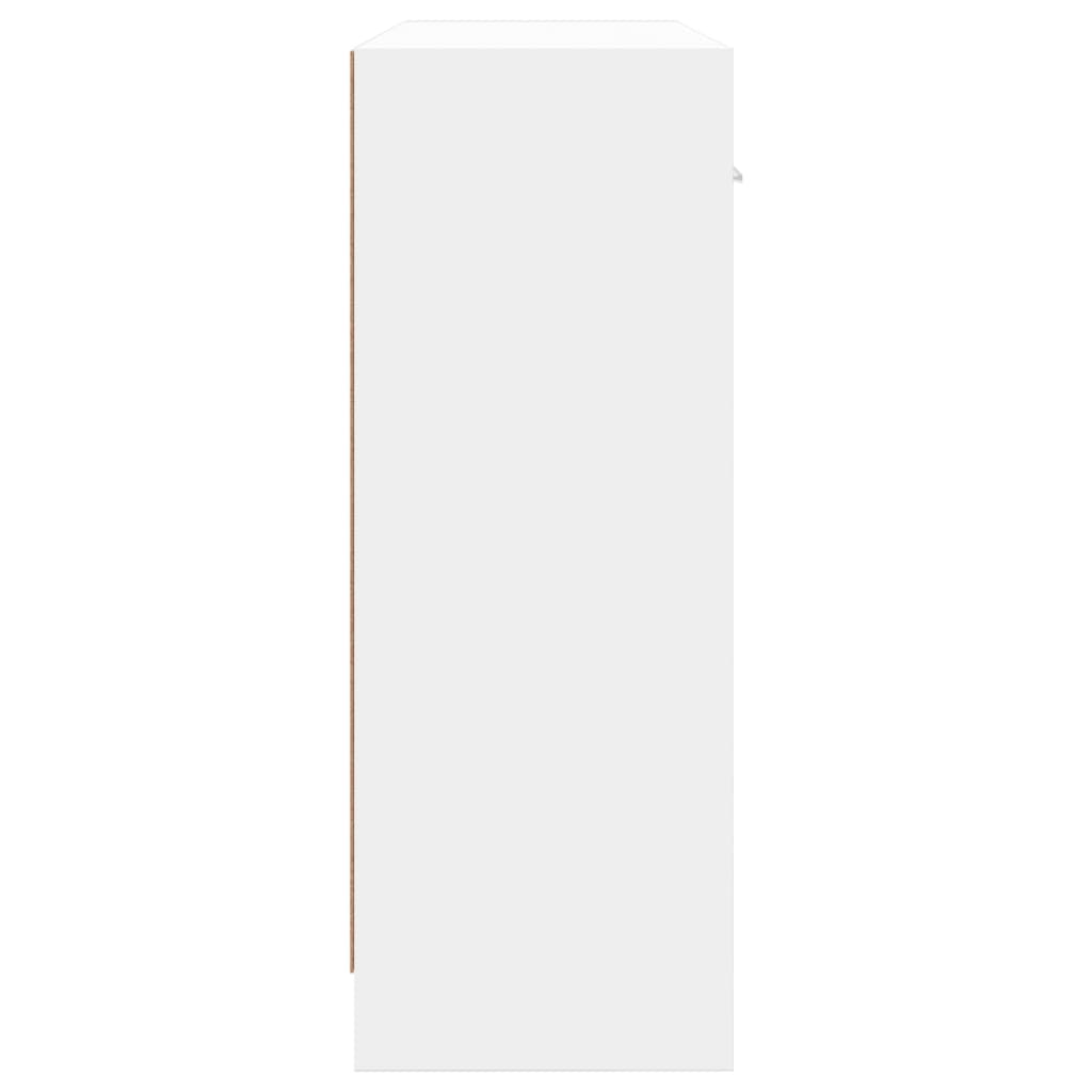 Buffet blanc 91x28x75 cm bois d'ingénierie - XIOS