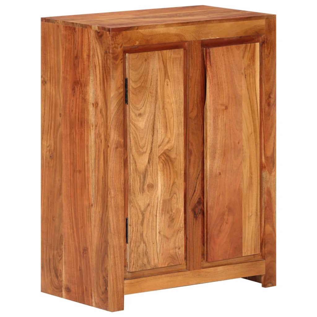 Buffet 55x33x75 cm bois massif d'acacia - XIOS