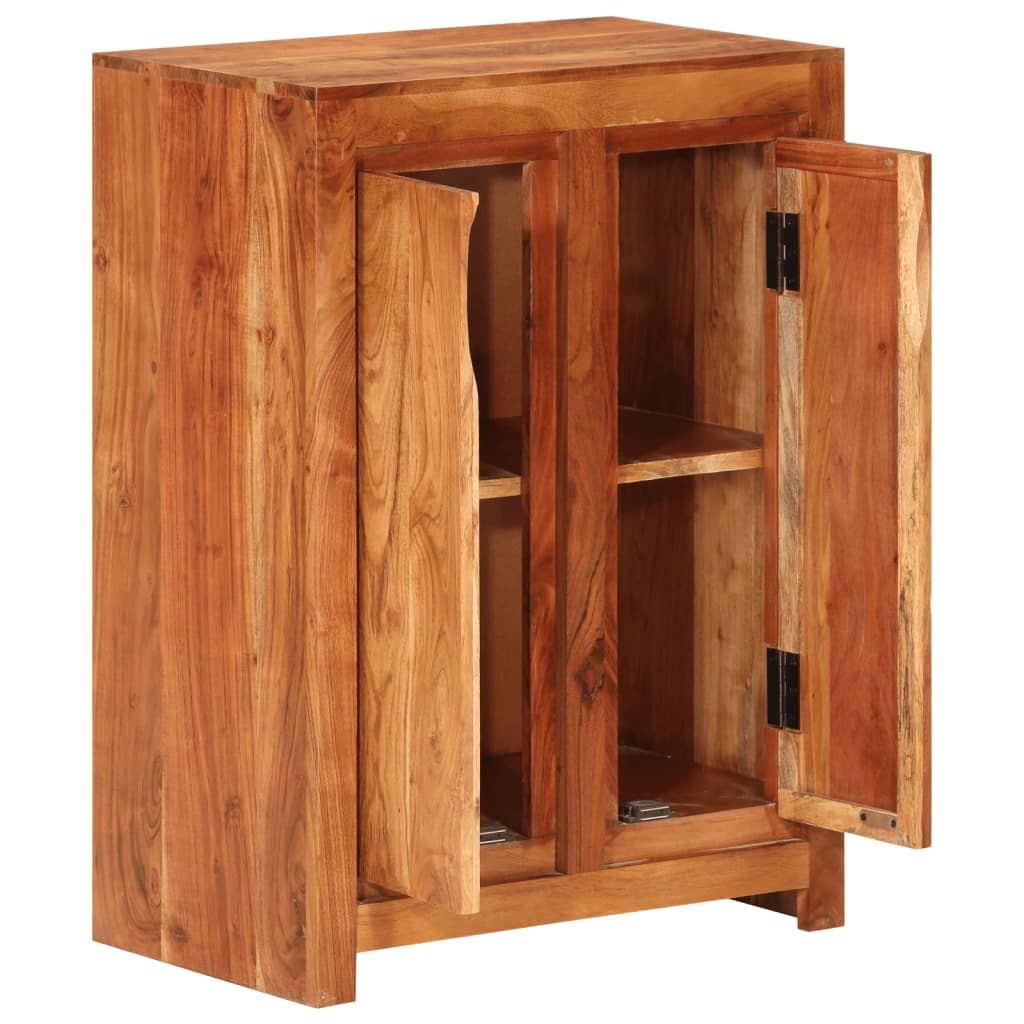 Buffet 55x33x75 cm bois massif d'acacia - XIOS