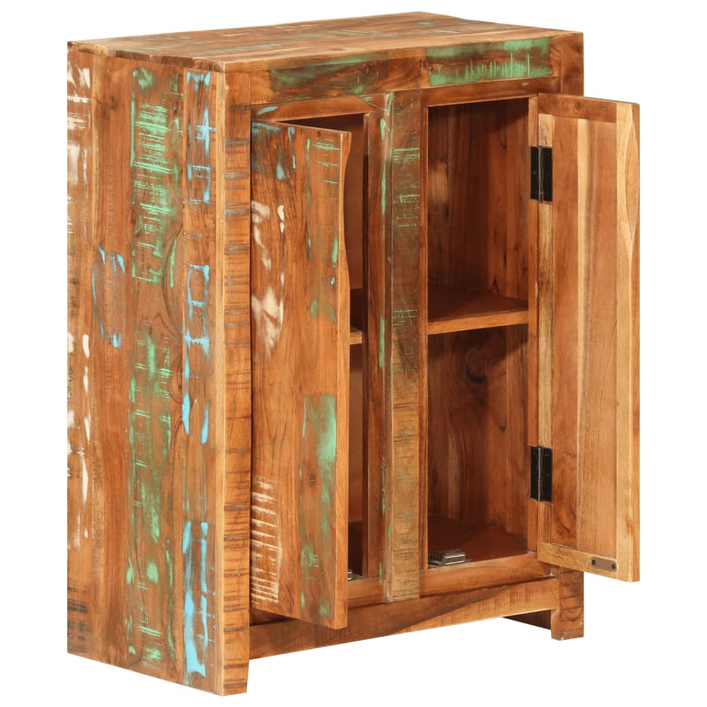 Buffet 55x33x75 cm bois massif de récupération - XIOS