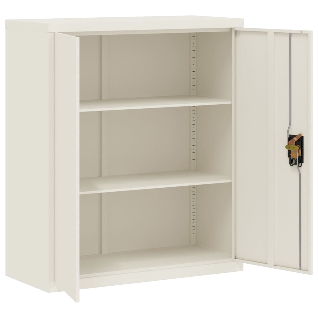 Classeur blanc 90x40x105 cm acier - XIOS