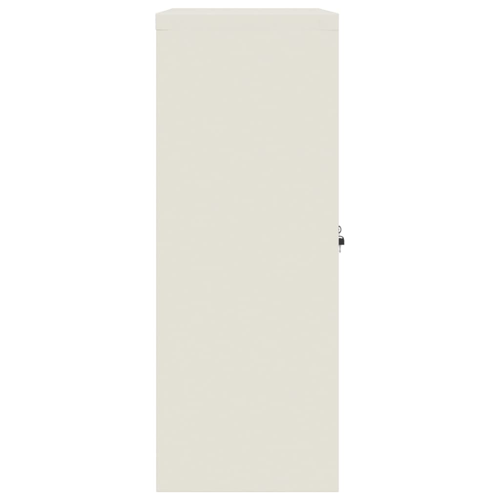 Classeur blanc 90x40x105 cm acier - XIOS