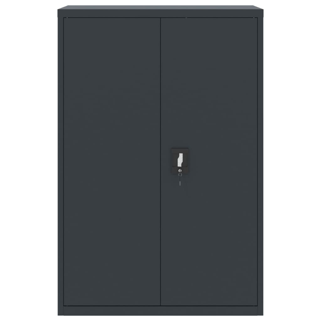 Classeur anthracite 90x40x140 cm acier - XIOS
