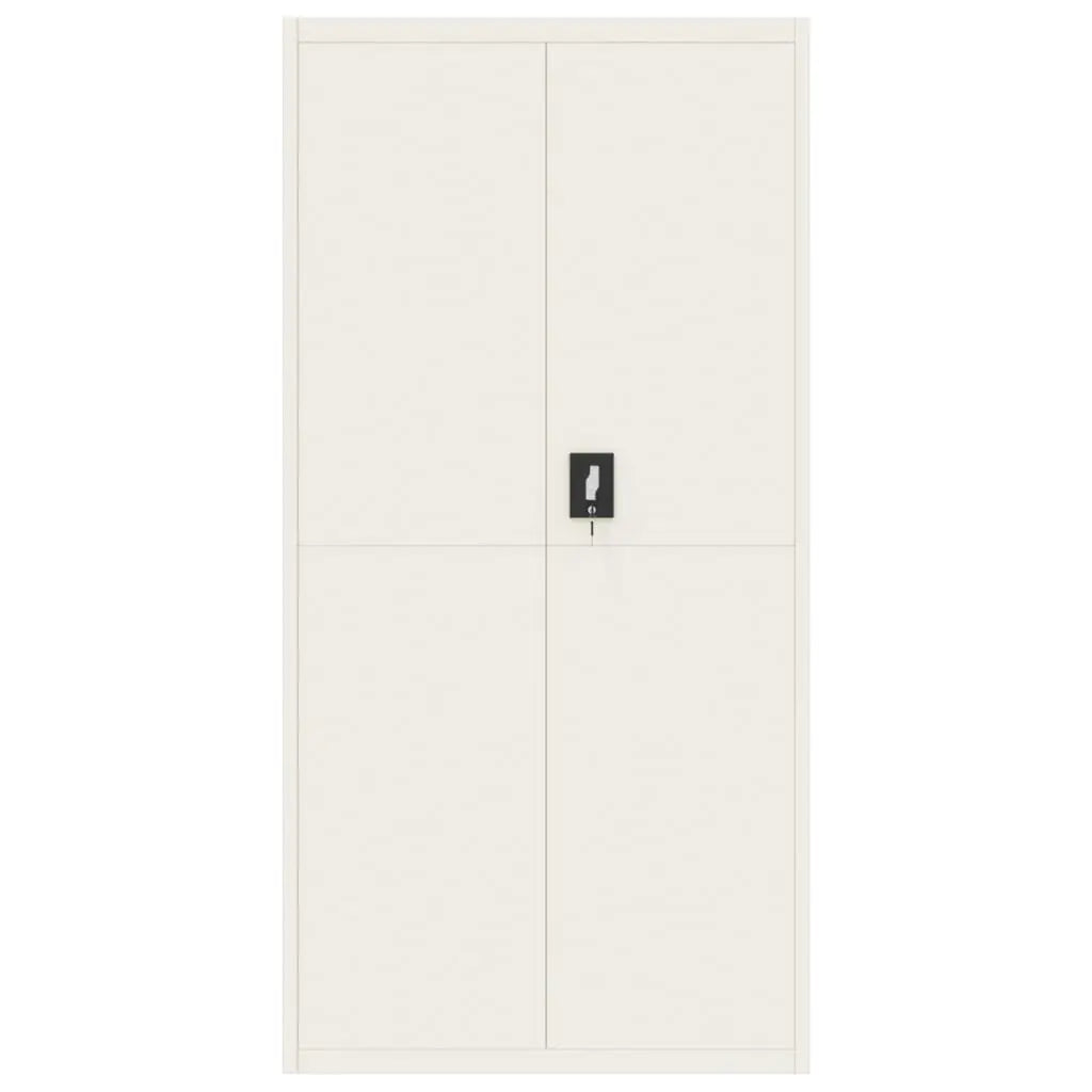 Classeur blanc 90x40x180 cm acier - XIOS