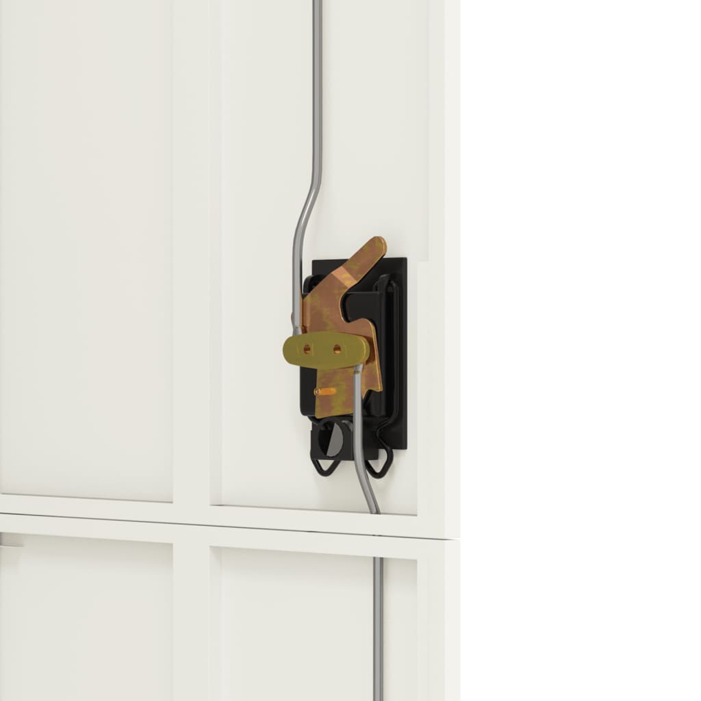 Classeur blanc 90x40x180 cm acier - XIOS